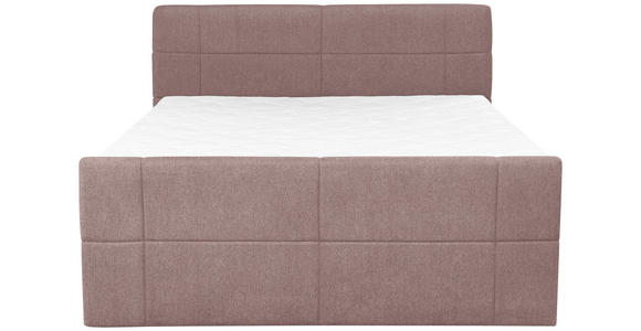 BOXSPRINGBETT 180/200 cm  in Altrosa  - Altrosa, KONVENTIONELL, Textil (180/200cm) - Carryhome