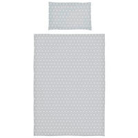 POSTELJNINA ZA DOJENČKE  sterne     100/140 cm         - siva, Konvencionalno, tekstil (100/140cm) - My Baby Lou