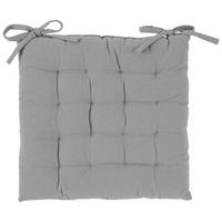 SITZKISSEN 40/40/4 cm    - Hellgrau, Basics, Textil (40/40/4cm) - Esposa