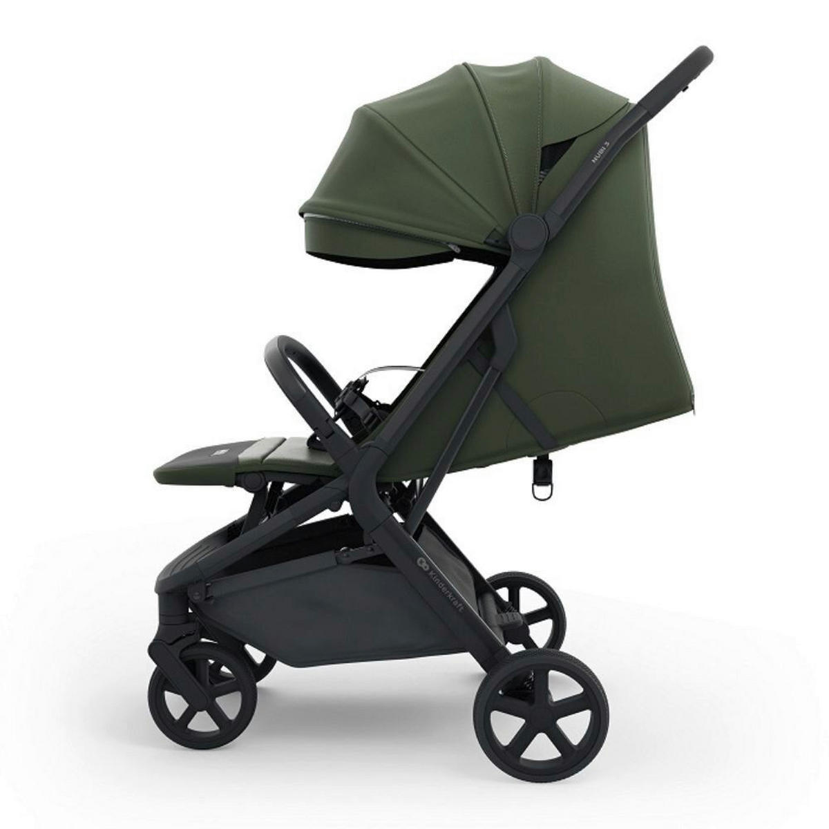 DJEČJA KOLICA  NUBI 3  - maslinasto zelena, Basics, metal/tekstil (68,5/53cm) - Kinderkraft