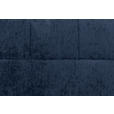 BOXSPRINGBETT 180/200 cm,  in Dunkelblau, Topper, H2 + H3 = mittel + fest  - Schwarz/Dunkelblau, Design, Textil/Metall (180/200cm) - Esposa