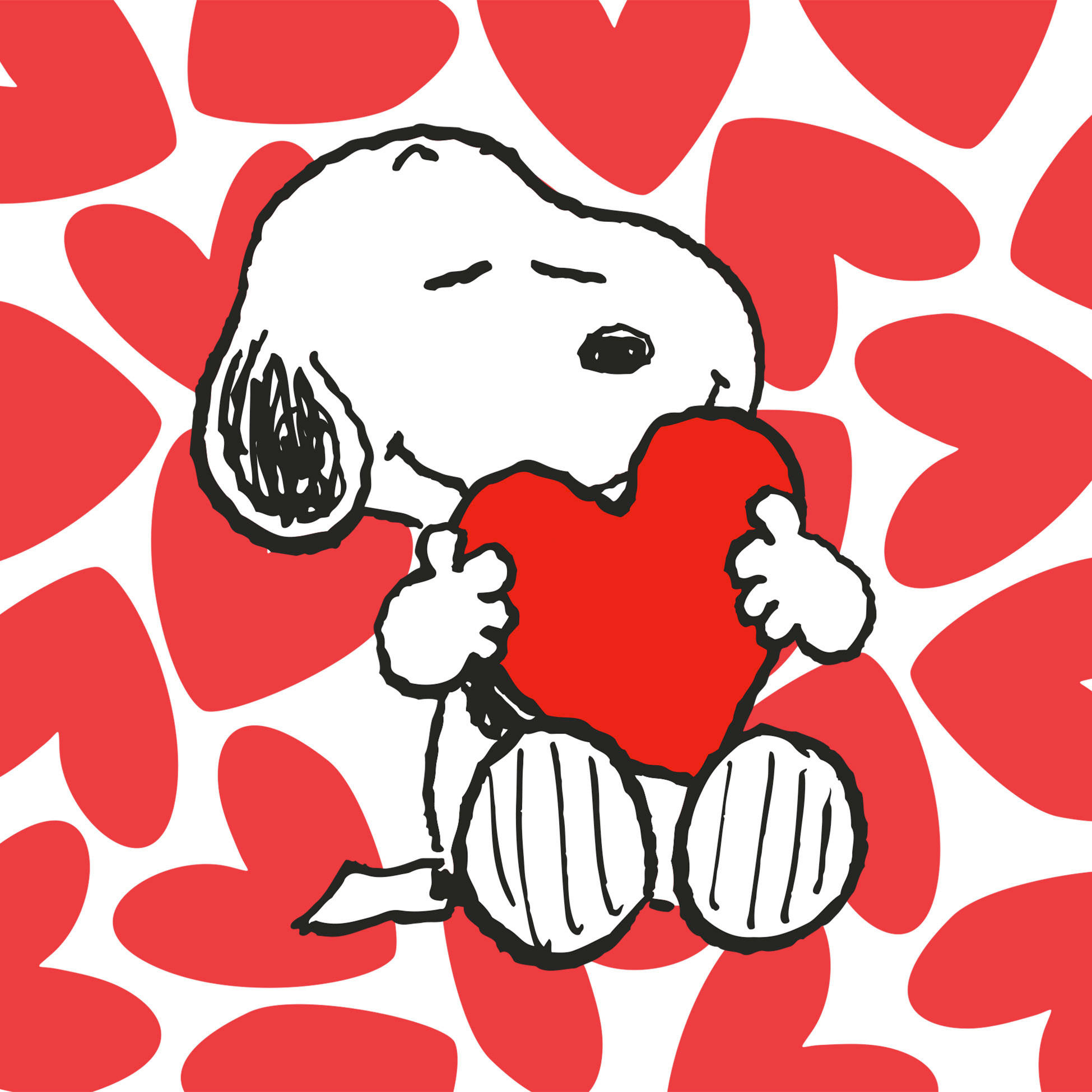 SERVIETTE  16,5/16,5 cm   - Rot, Trend, Papier (16,5/16,5cm)