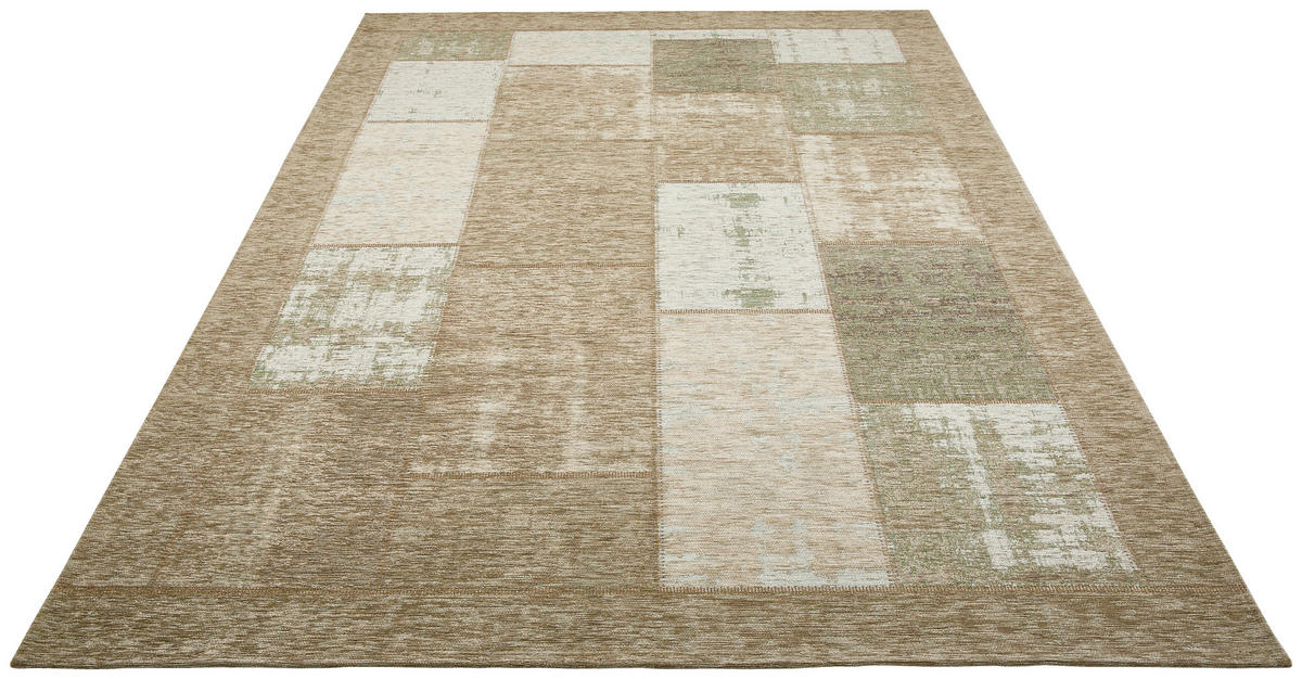 FLACHWEBETEPPICH 80/150 cm Grün  - Grün, Basics, Kunststoff/Textil (80/150cm) - Novel