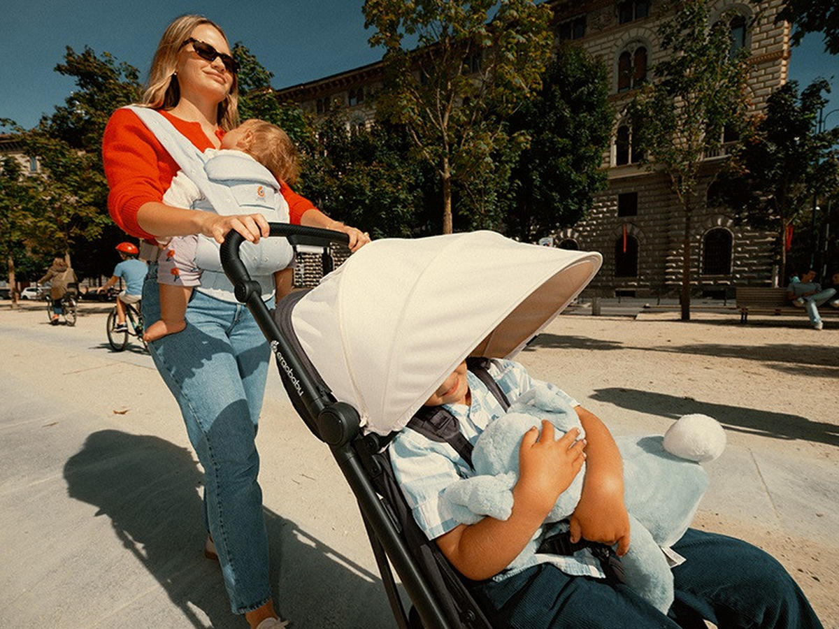 KIŠOBRAN KOLICA  METRO 3  - bež/crna, Basics, tekstil/metal (23/44/56cm)