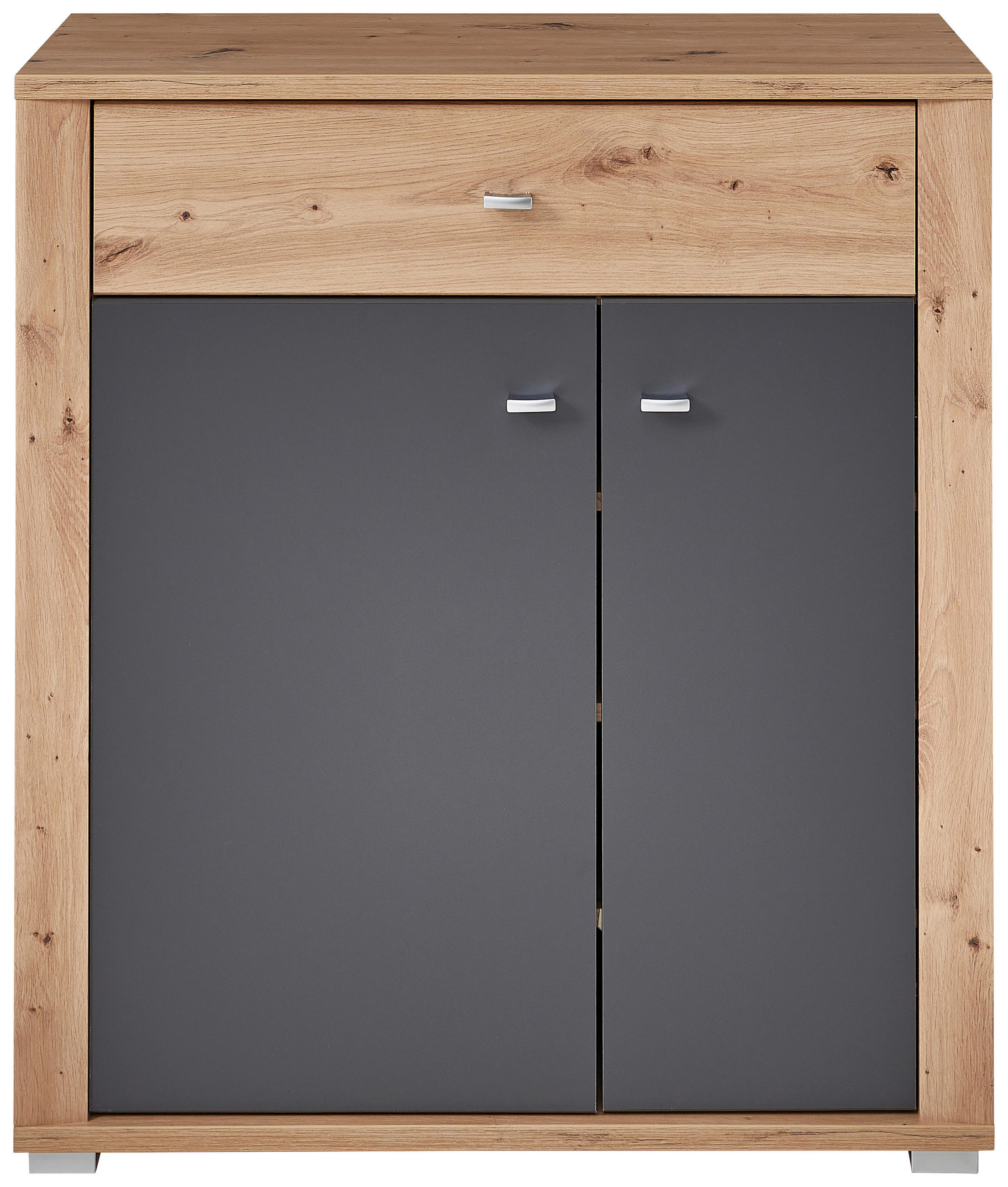 SCHUHSCHRANK 86/103/38 cm - Chromfarben/Silberfarben, Design, Holzwerkstoff/Kunststoff (86/103/38cm) - Xora