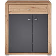 SCHUHSCHRANK 86/103/38 cm  - Chromfarben/Silberfarben, Design, Holzwerkstoff/Kunststoff (86/103/38cm) - Xora