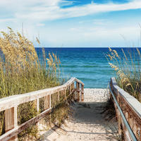 STAKLENA SLIKA  30/30 cm   - plava, Natur, staklo (30/30cm) - Monee