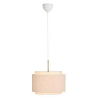 PENDELLEUCHTE Takai 45/46 cm  - Beige, Design, Textil (45/46cm) - Nordlux