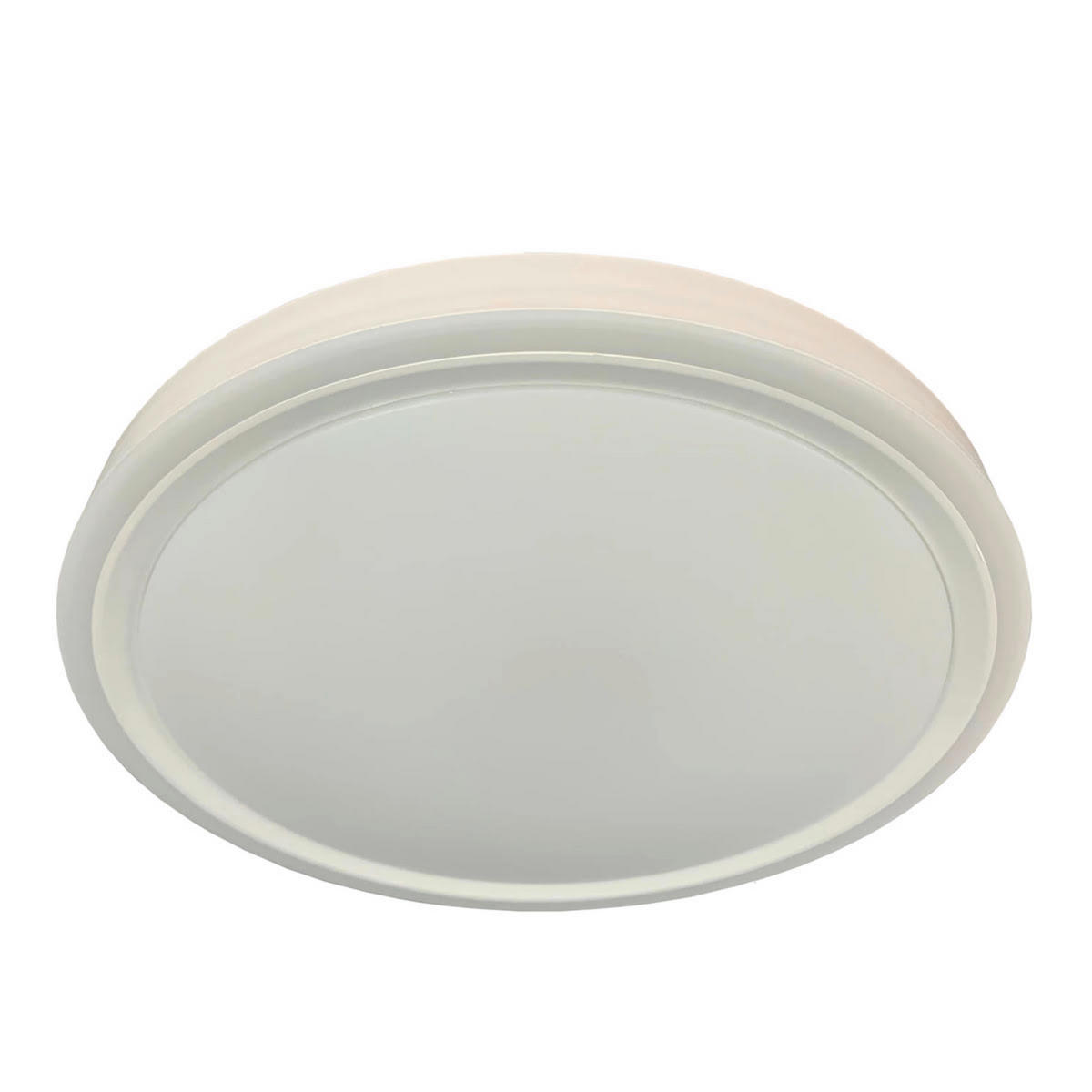 LED-DECKENLEUCHTE     - Weiss, Konventionell, Kunststoff (6.5/37/37cm)