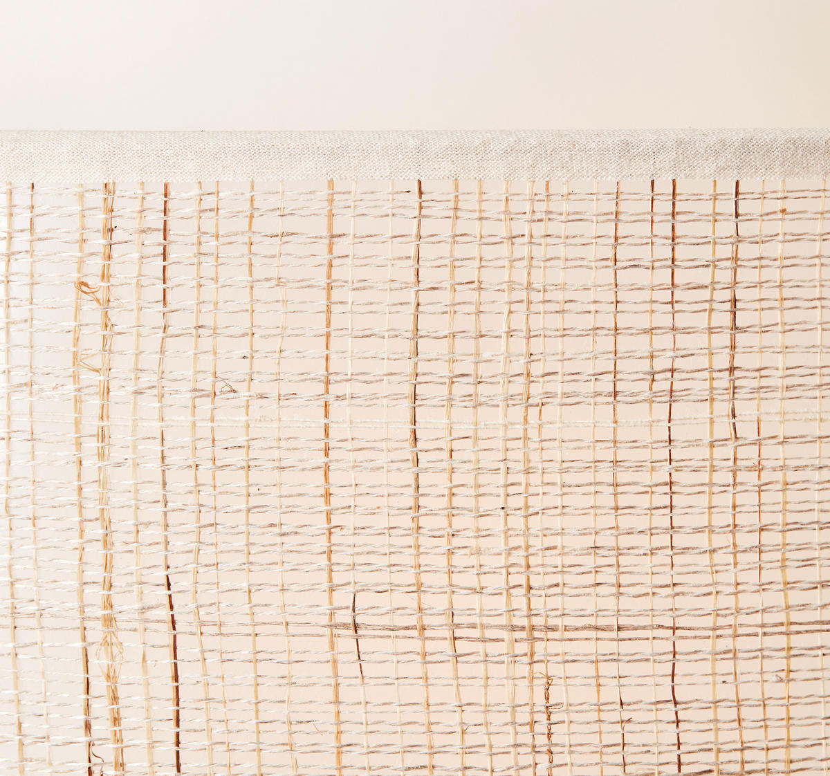 STEHLEUCHTE - Beige/Schwarz, Natur, Papier/Textil (36/152,5cm) - Brilliant