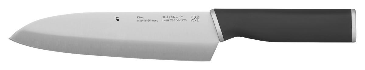 SANTOKUKNIV Kineo rostfritt stål  - silver/svart, Basics, metall/plast - WMF