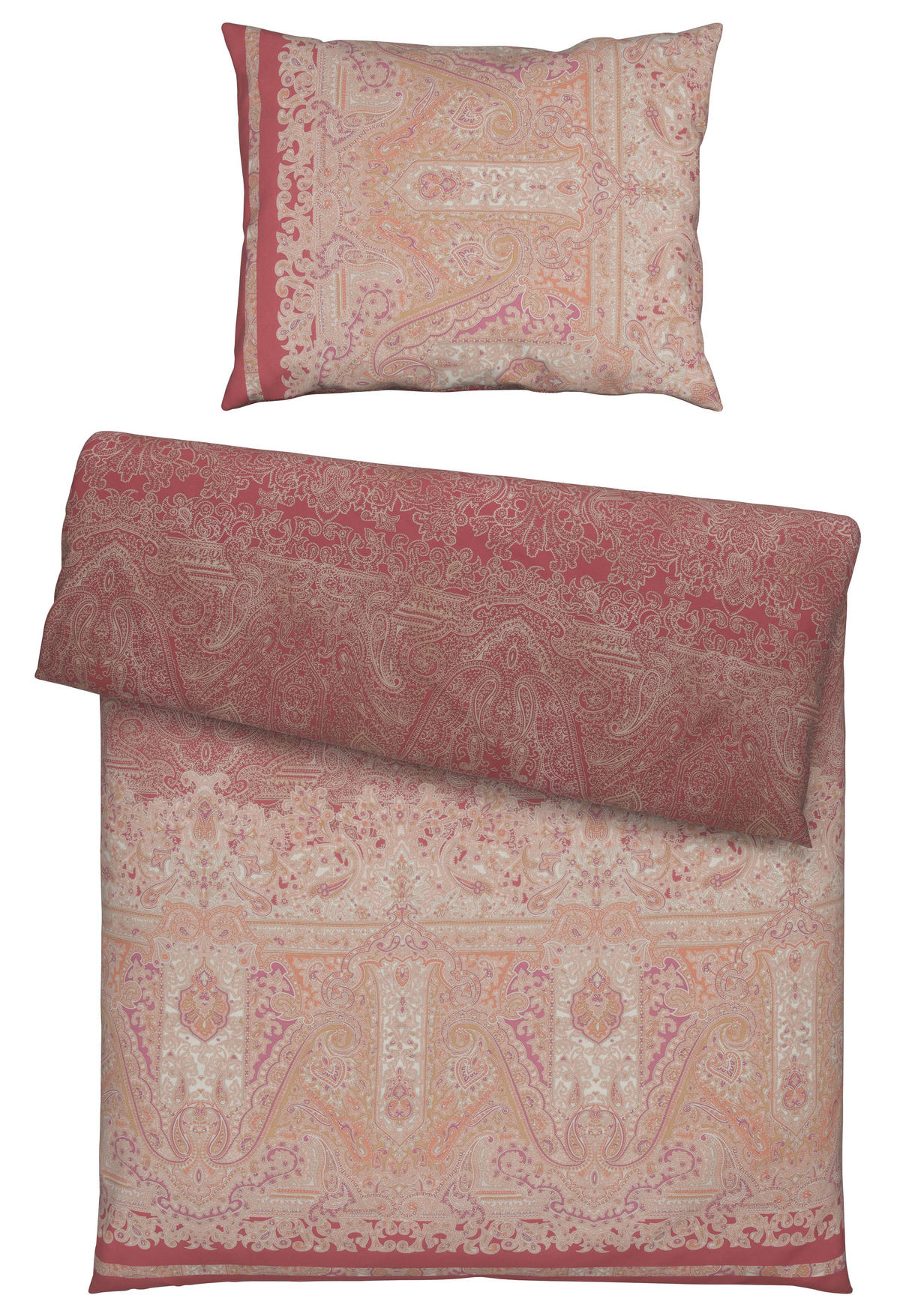 POVLEČENÍ, satén, bordeaux, 140/200 cm - bordeaux, Basics, textil (140/200cm) - Bassetti