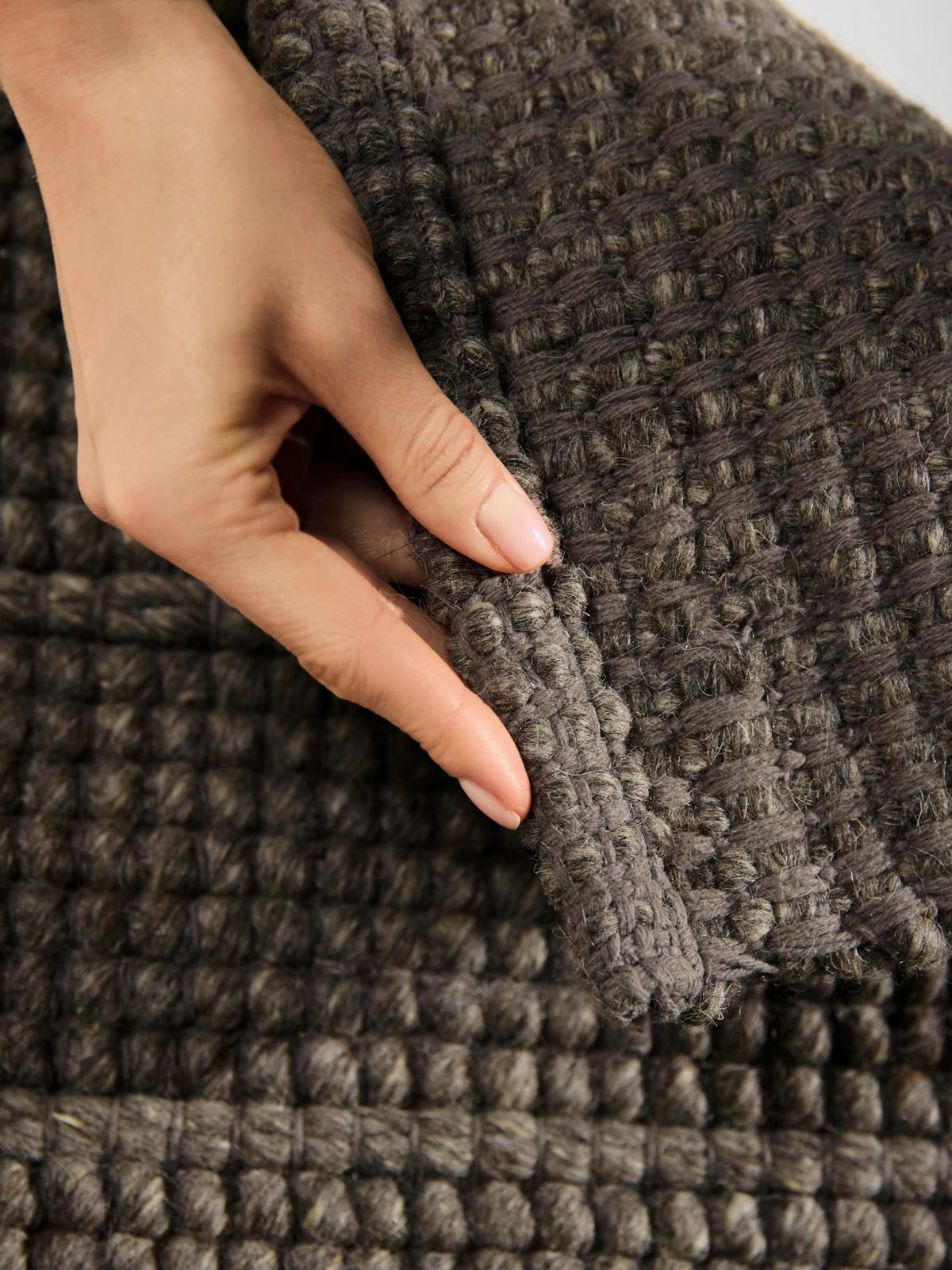 WOLLTEPPICH 120/170 cm Camden Grau rechteckig  - Grau, KONVENTIONELL, Textil (120/170cm) - Ted Baker