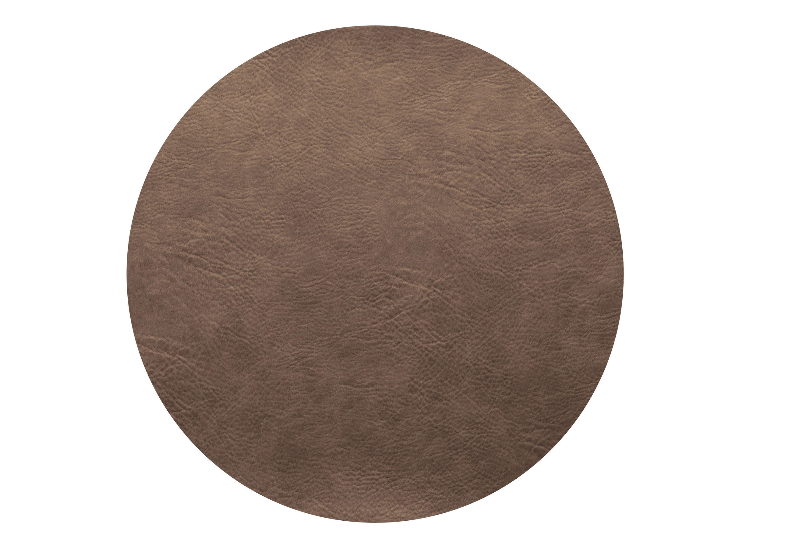 TISCHSET Vegan Leather Kunststoff Braun 38 cm  - Braun, Basics, Kunststoff (38cm) - ASA