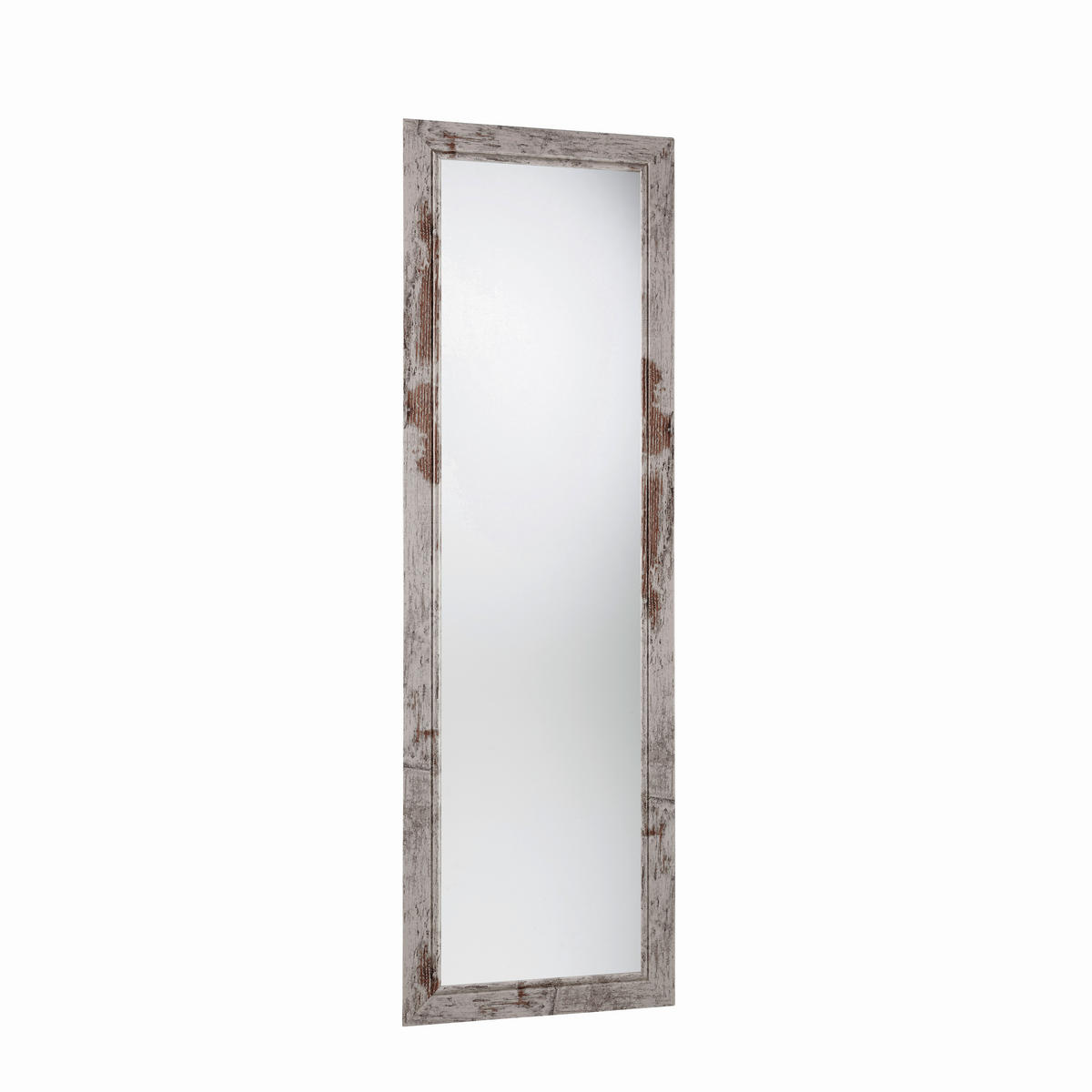 OGLEDALO      - tamno smeđa/srebrne boje, Konvencionalno, staklo/drvni materijal (160/50cm) - Boxxx