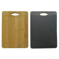 TOCĂTOR - culoare natur/negru, Basics, plastic/lemn (28/18/1,8cm) - Homeware Profession.