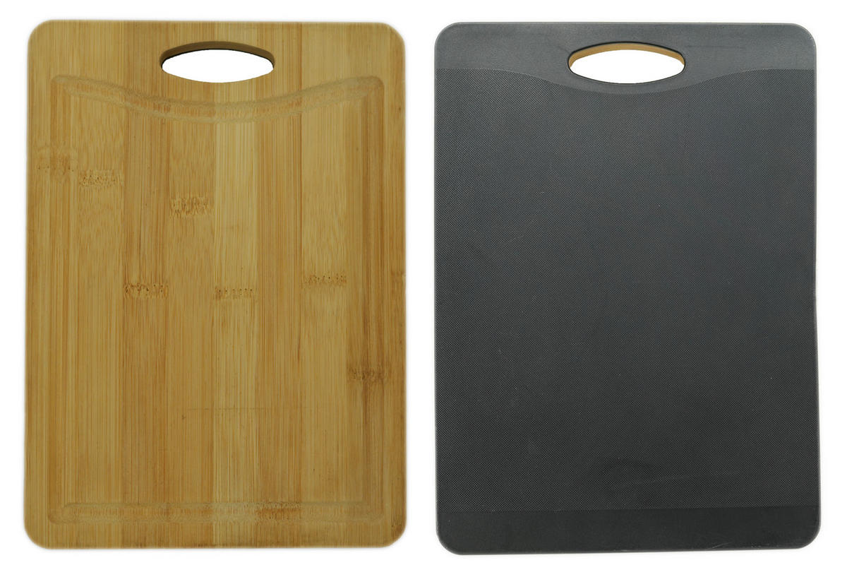 TOCĂTOR - culoare natur/negru, Basics, plastic/lemn (28/18/1,8cm) - Homeware Profession.