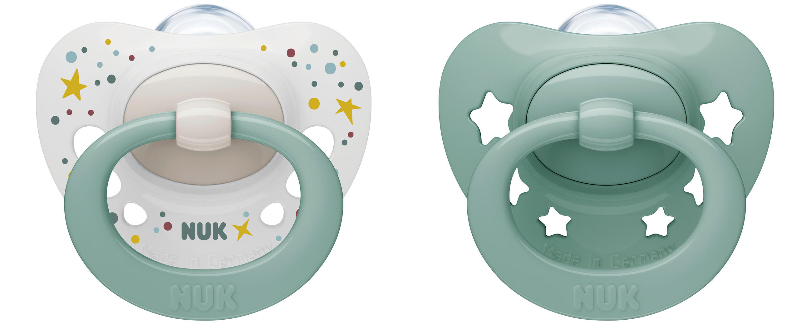 SCHNULLER 0 Monat(e)  - Basics, Kunststoff (5,3/6/13,5cm) - NUK