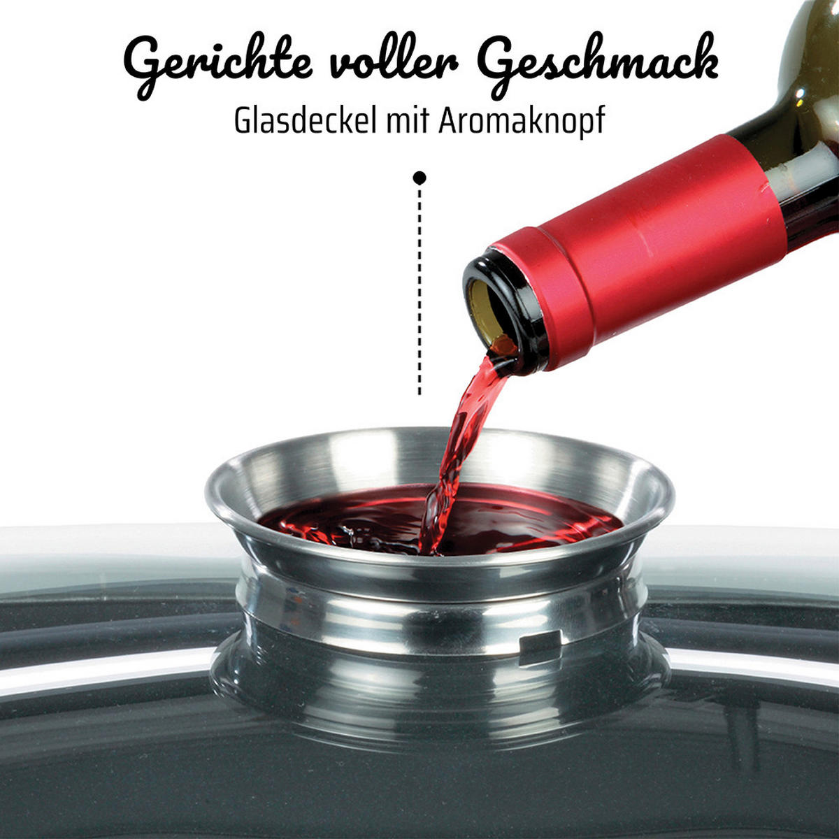 WOK  - Schwarz, Basics, Metall (32/12cm) - GSW