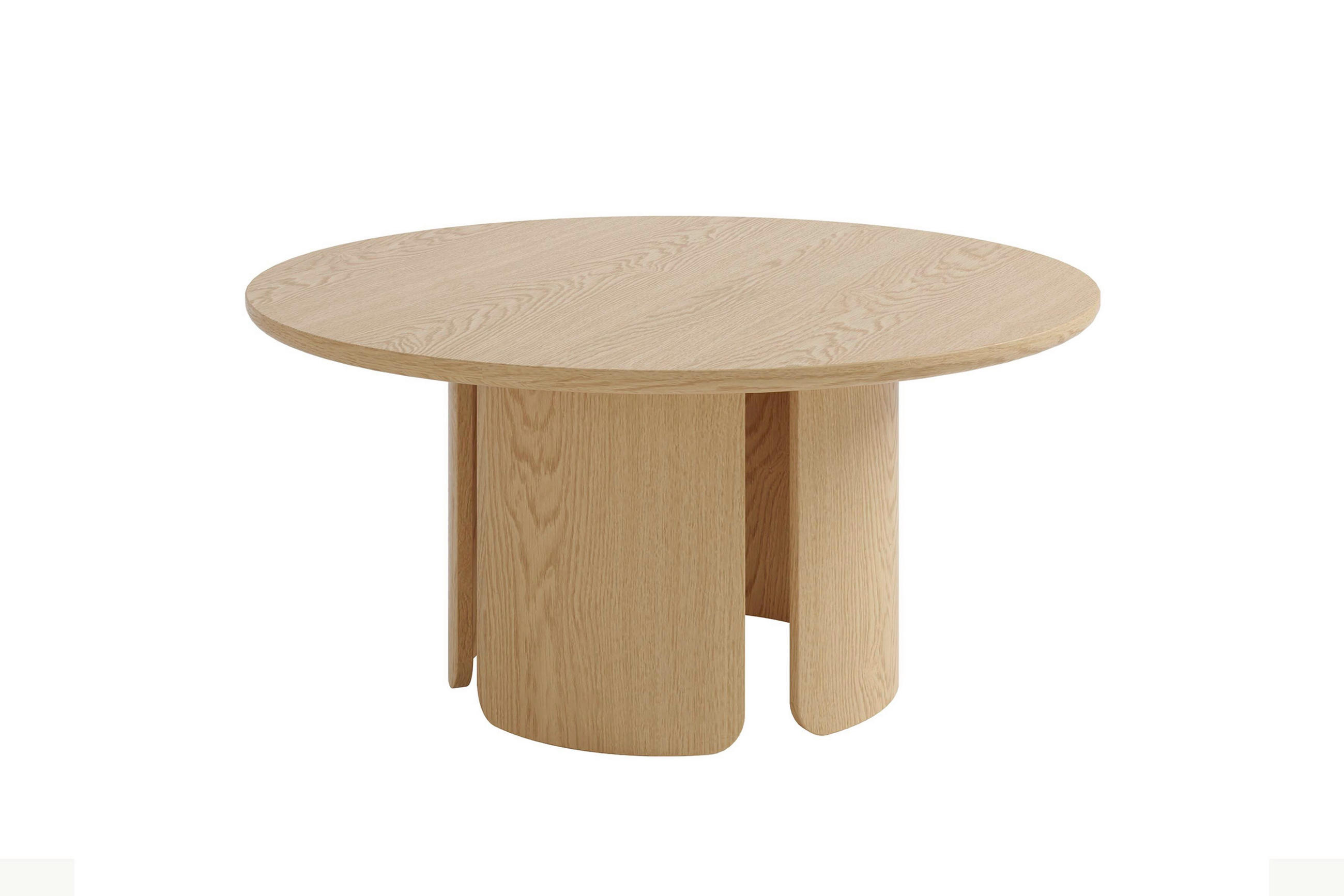 Schöner Wohnen Couchtisch Molde Eiche Bianco 80x41x80 cm
