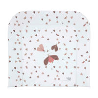 WICKELAUFLAGE - Pastellgrün/Grün, Basics, Kunststoff (72/77/6.5cm) - Bebe Jou