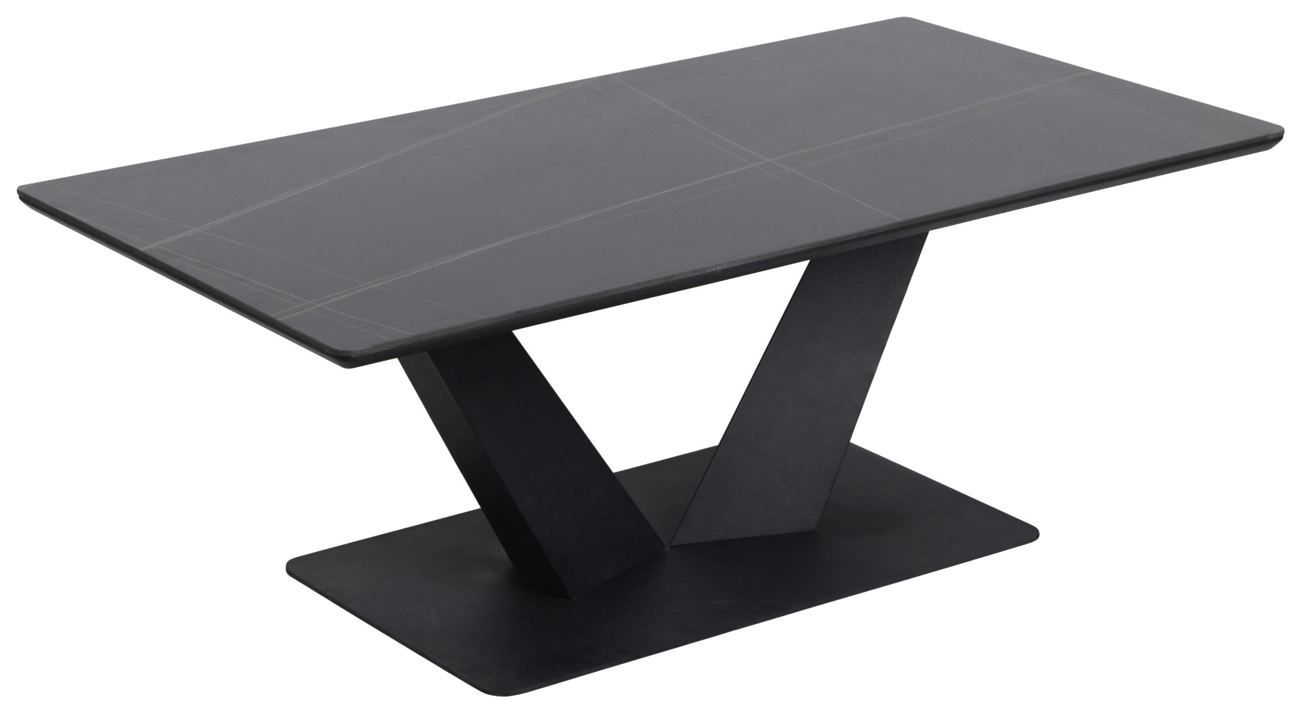 Stylife Couchtisch Schwarz 60x42x110 cm