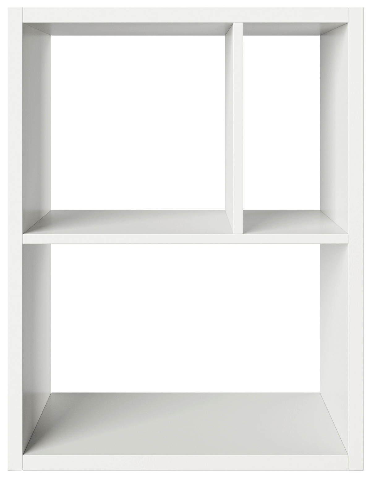 REGAL Weiß  - Weiß, Basics, Holzwerkstoff (75/58/34cm) - MID.YOU