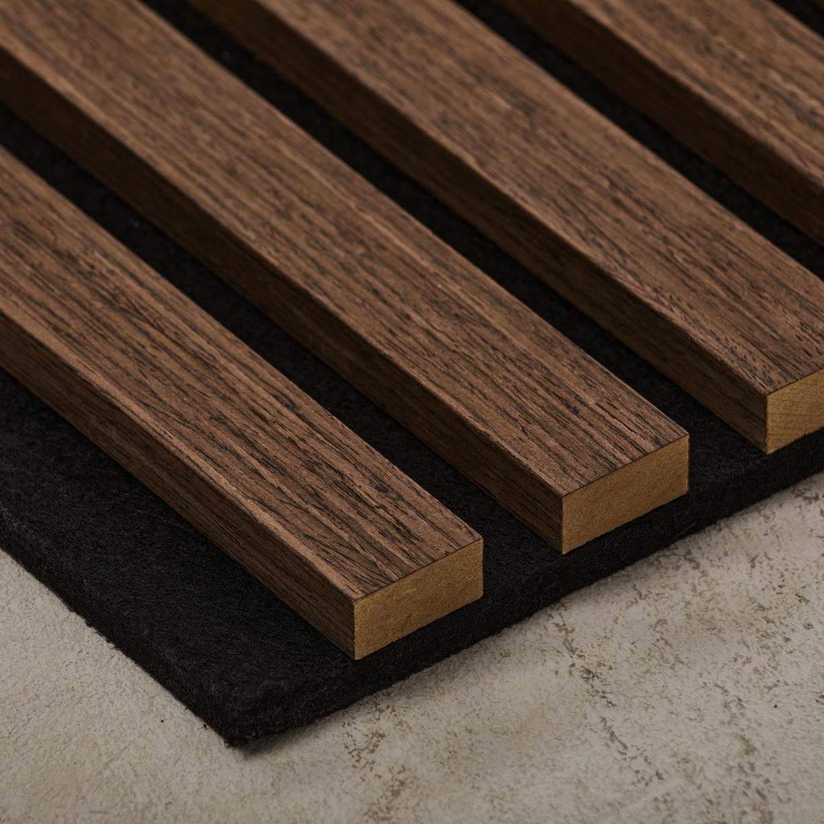 AKUSTICKÝ PANEL 40/40/2,1 cm   - šedá/černá, Basics, dřevo/kompozitní dřevo (40/40/2,1cm) - Boxxx