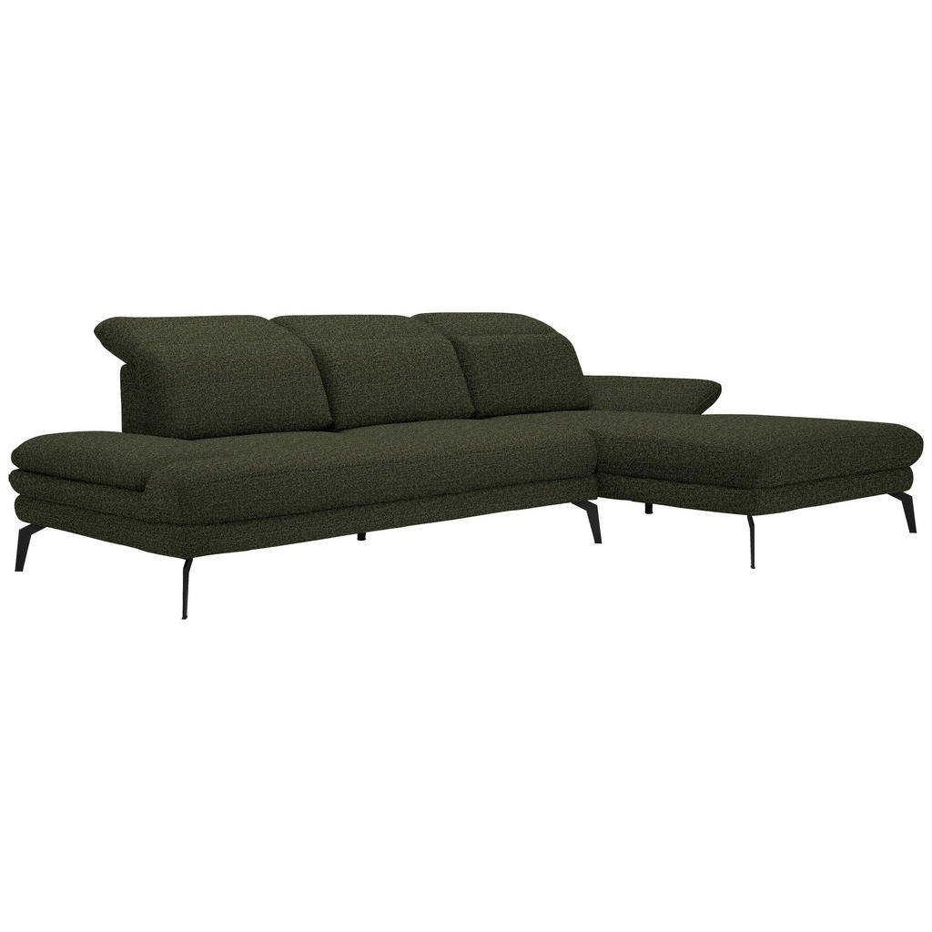 Thumbnail - Stylife Ecksofa, Olivgrün, Textil, 4-Sitzer, Ottomane rechts, L-Form, 289x180 cm, Stoffauswahl, seitenverkehrt erhältlic...