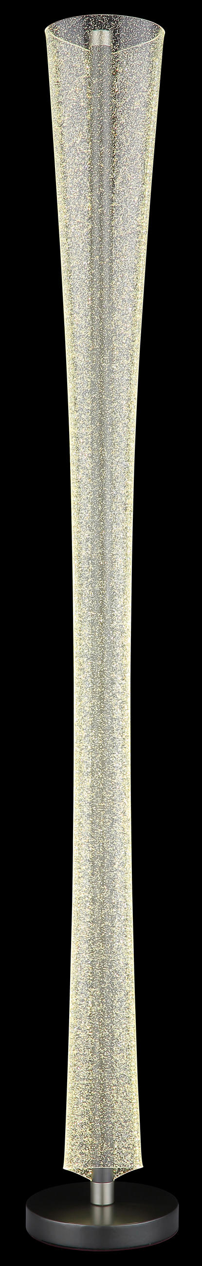 LED-STEHLEUCHTE 20/155 cm    - Klar/Anthrazit, Design, Kunststoff/Metall (20/155cm) - Globo