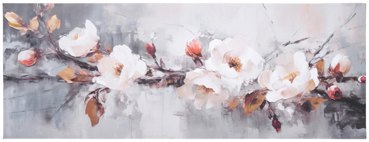 LEINWANDBILD Blumen 30/80 cm  - Multicolor, Basics, Holz/Papier (30/80cm)