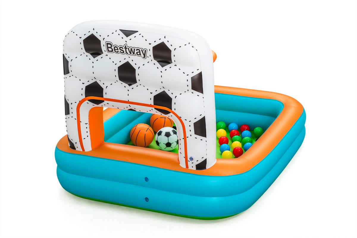 BÄLLEBAD - Multicolor, Basics, Kunststoff (120/107/84cm) - Bestway