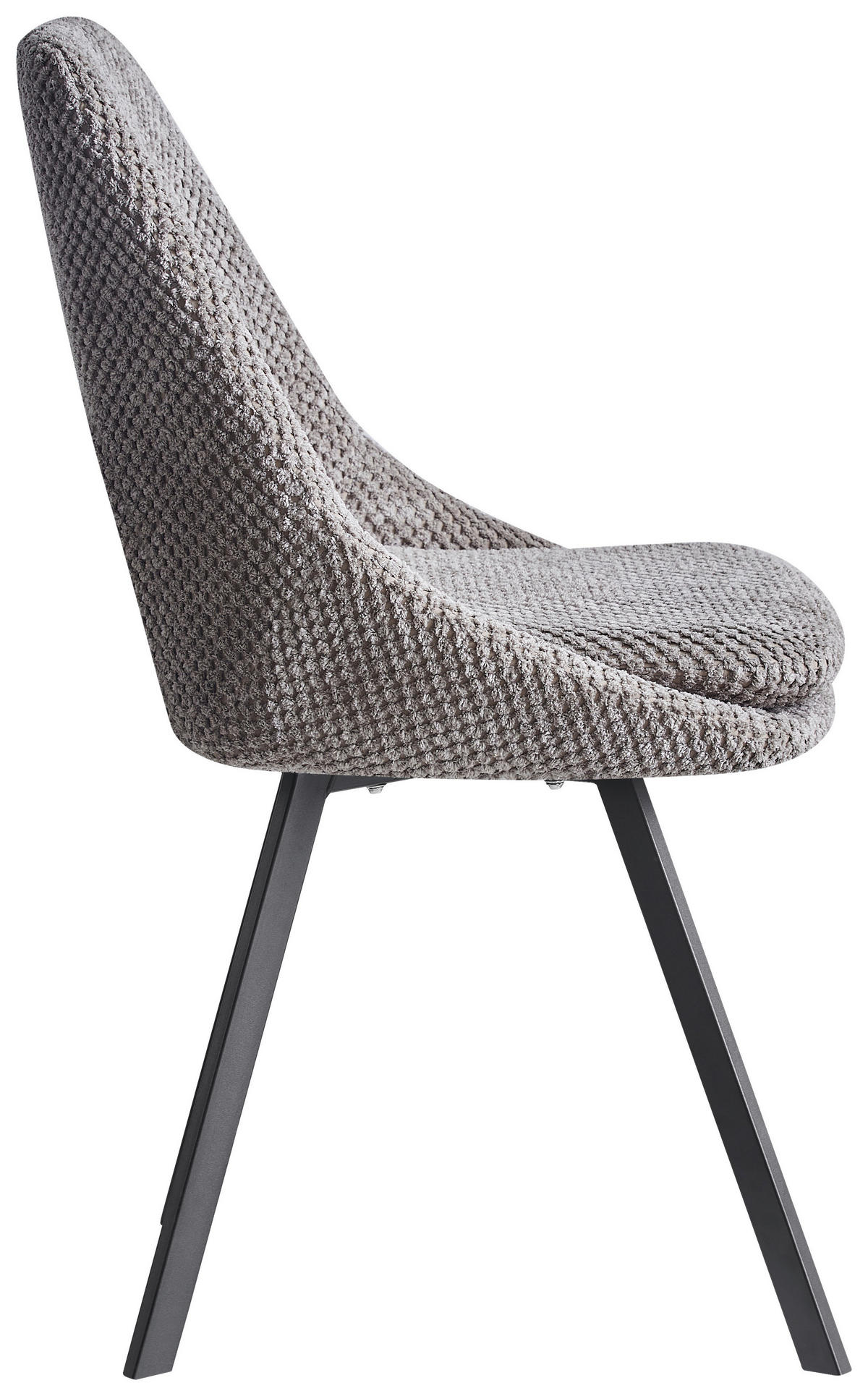 ŽIDLE, šedá - šedá/černá, Design, kov/textil (48/85/56cm) - Carryhome
