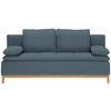 SCHLAFSOFA in Textil Blau  - Blau, Modern, Holz/Textil (200/96/88cm) - Joka