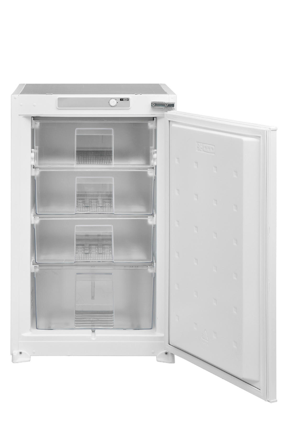 EINBAUGEFRIERSCHRANK GS88-10  - Weiß, Trend, Kunststoff/Metall (54/87,5/54,5cm) - Respekta