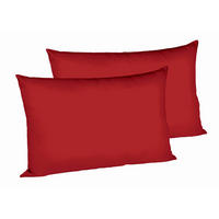 KISSENHÜLLEN-SET 40/60 cm  - Bordeaux, Basics, Textil (40/60cm) - Estella