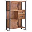 REGAL  90/140/42 cm Akaziefarben  - Anthrazit/Akaziefarben, Trend, Holz/Metall (90/140/42cm) - Carryhome