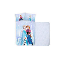 BETTWÄSCHESET Renforcé 160/210 cm  65 cm/100 cm  - Champagner, Basics, Textil (160/210cm) - Disney