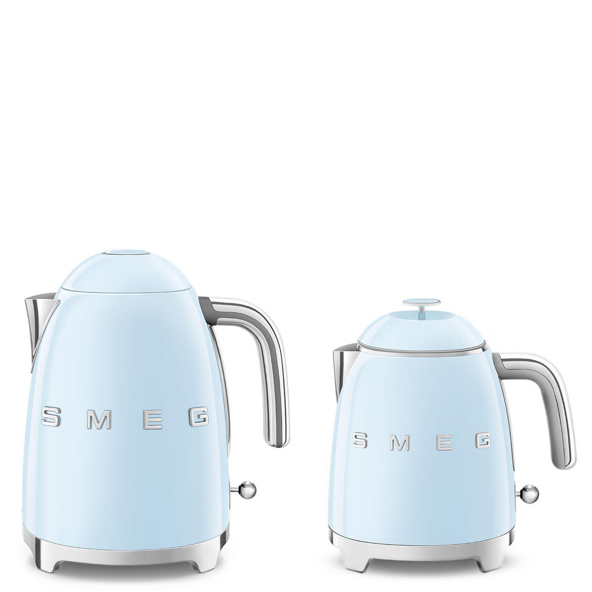 WASSERKOCHER 0.8 l  - Pastellblau, Basics, Metall (20/20/15.2cm) - SMEG