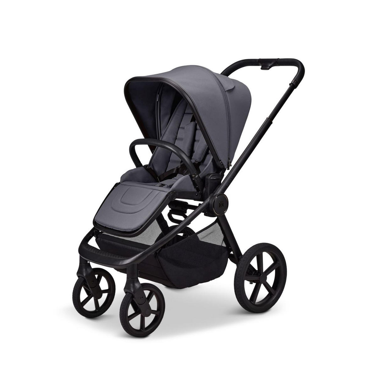 KOMBIKINDERWAGEN  Resea Fold   - Hellgrau/Braun, LIFESTYLE, Textil/Metall (116/57/94cm) - Moon