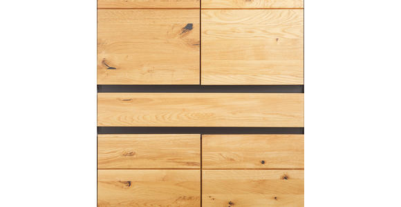 SCHUHSCHRANK 89/200/38 cm  - Wildeiche/Eichefarben, Natur, Holz/Holzwerkstoff (89/200/38cm) - Linea Natura