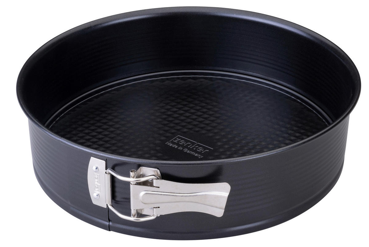 FORMA NA DORT  26 cm - černá, Basics, kov (26cm)