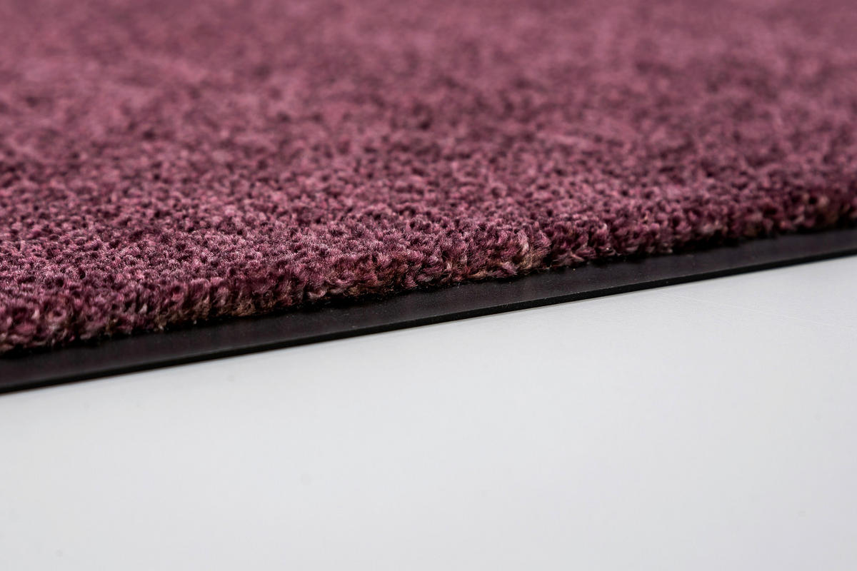 FUßMATTE  50/70 cm  Weinrot  - Weinrot, KONVENTIONELL, Textil (50/70cm) - Schöner Wohnen