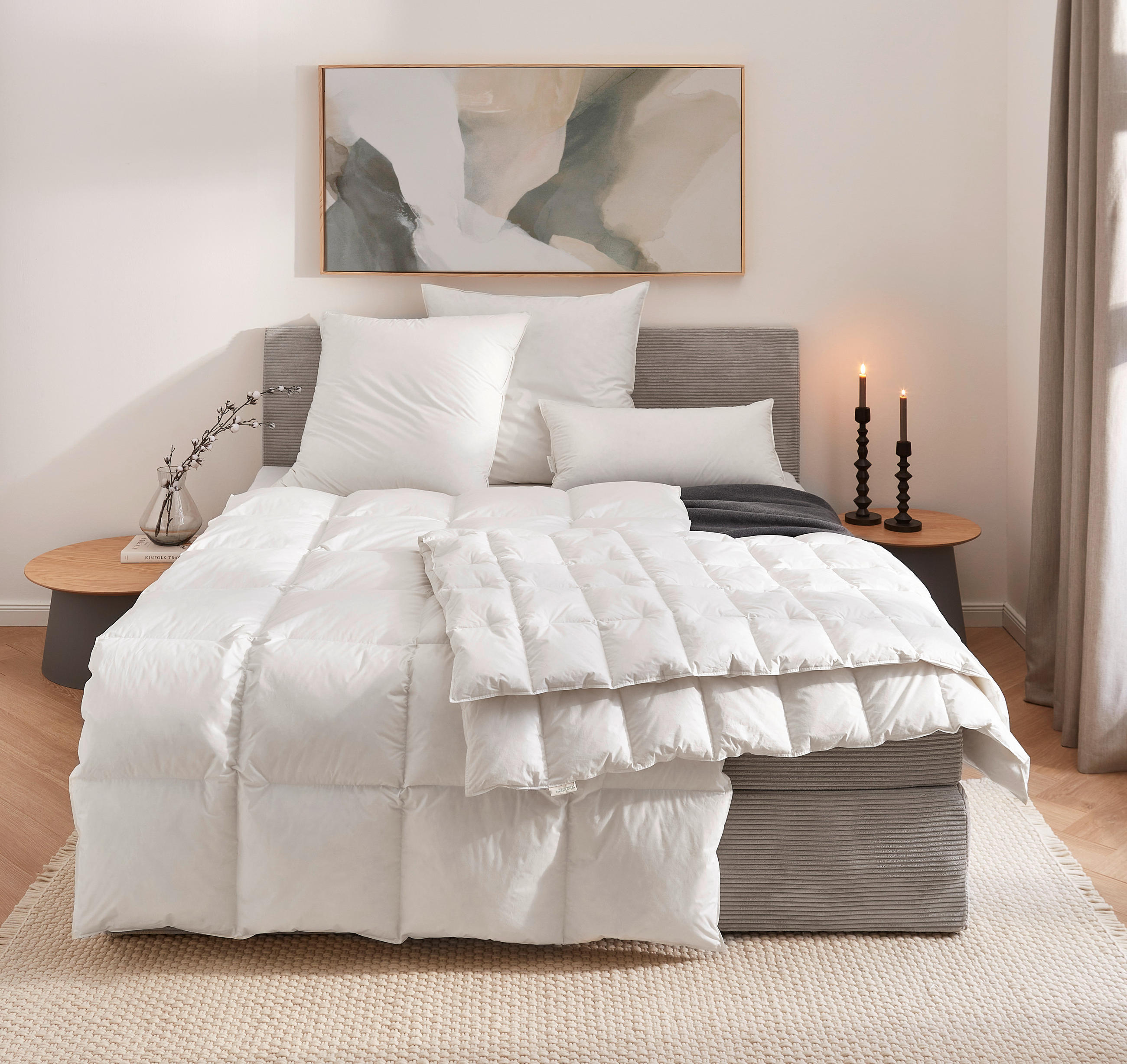 LEICHTDUVET 200/210 cm  - Weiss, Basics, Textil (200/210cm) - Sleeptex