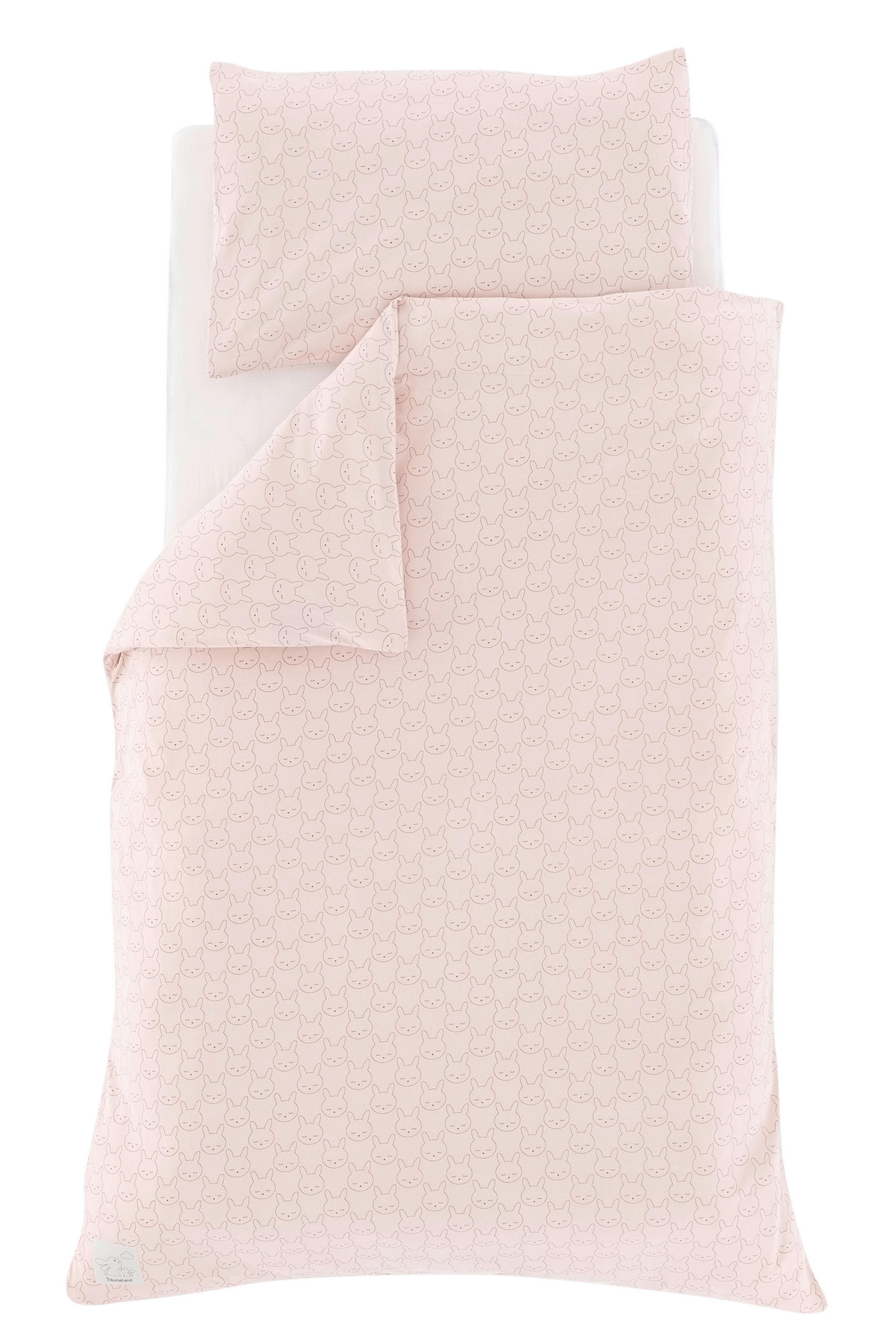 BABYBETTWÄSCHE Kuschelhause beige Jersey 100/135 cm  - Beige/Altrosa, Basics, Textil (100/135cm) - Träumeland
