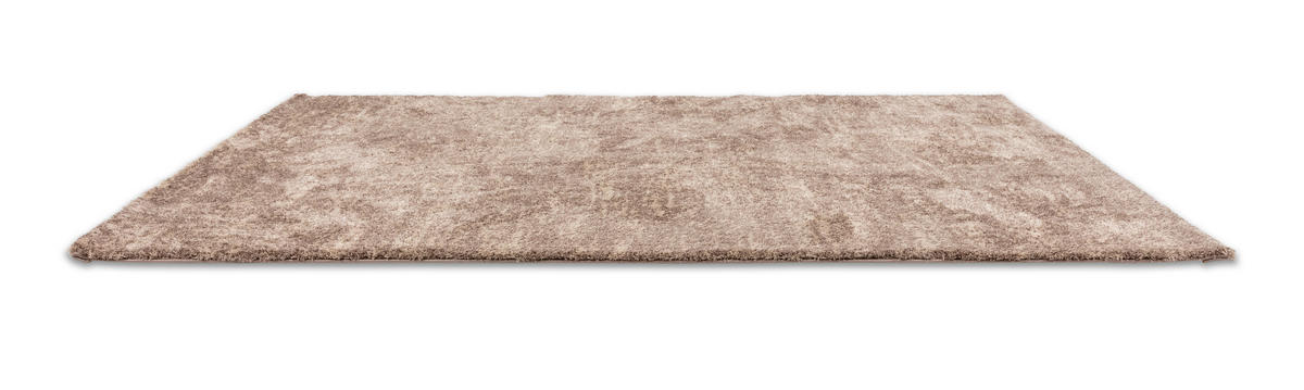 HOCHFLORTEPPICH 133/190 cm Salerno Taupe  - Taupe, KONVENTIONELL, Textil (133/190cm) - Novel