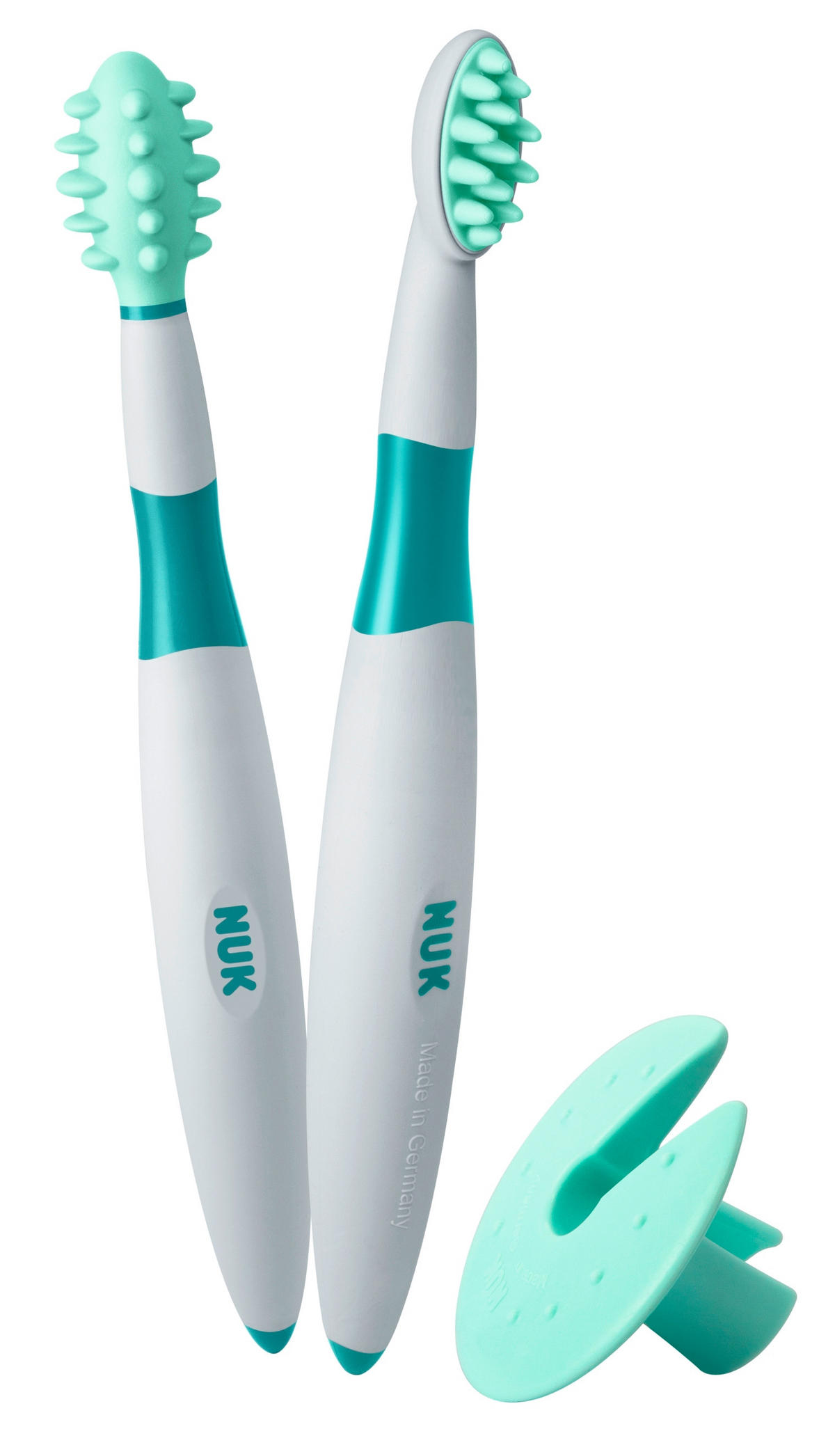 ZAHNBÜRSTENSET 3-teilig  - Basics, Kunststoff (2,6/9,2/17,3cm) - NUK