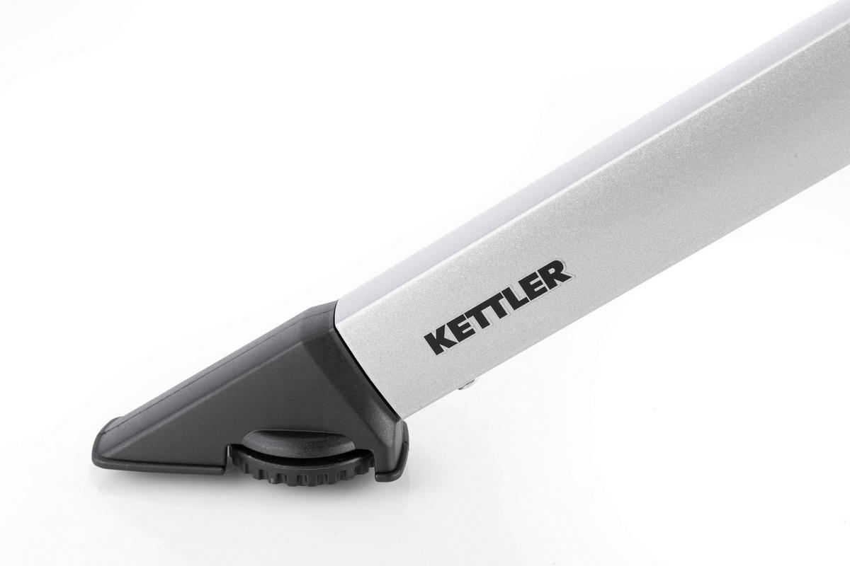 GARTENKLAPPTISCH 115/115/74 cm Metall, Kunststoff rund  - Anthrazit/Silberfarben, Basics, Kunststoff/Metall (115/115/74cm) - Kettler