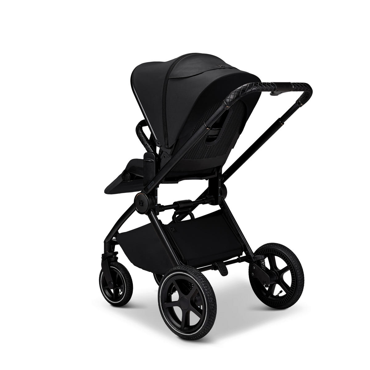 KOMBIKINDERWAGEN  Gio 2.0  Onyx  - Schwarz, Basics (84/61/114cm) - Moon