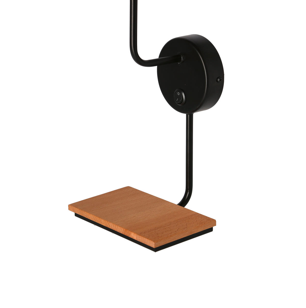 WANDLEUCHTE 16/21/48 cm   - Schwarz, KONVENTIONELL, Metall (16/21/48cm)